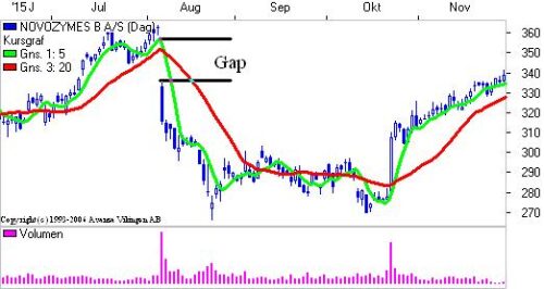 Novozymes m. gap.